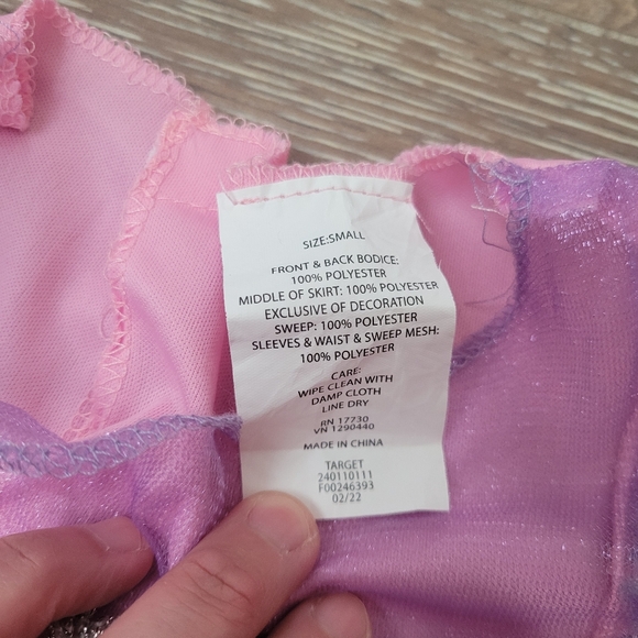 Girls' Mermaid Costune, Size Small - Picture 2 of 2